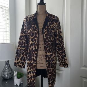 NWOT-Mediya Long Blazer Coat Size M